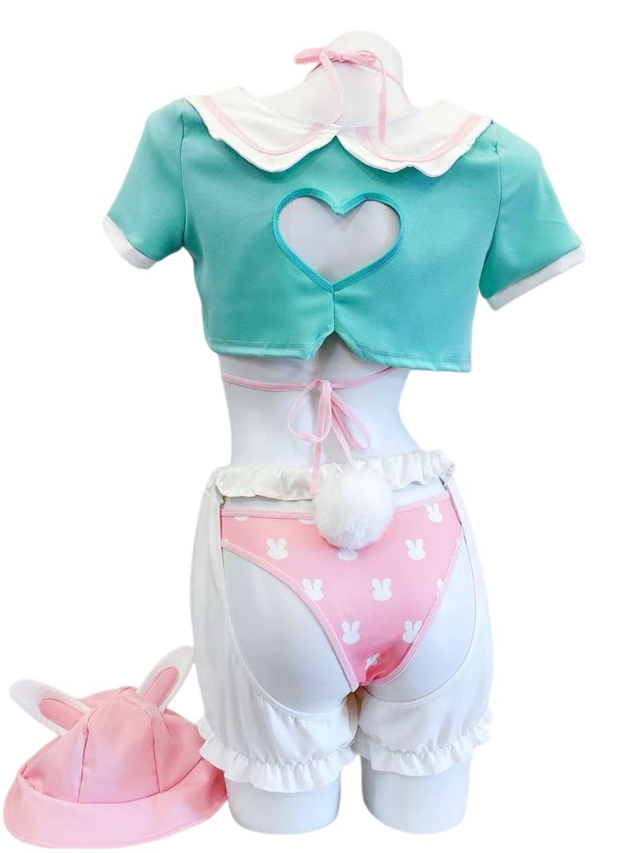 Costume Inspire Kawaii Bunny Girl Cosplay Set