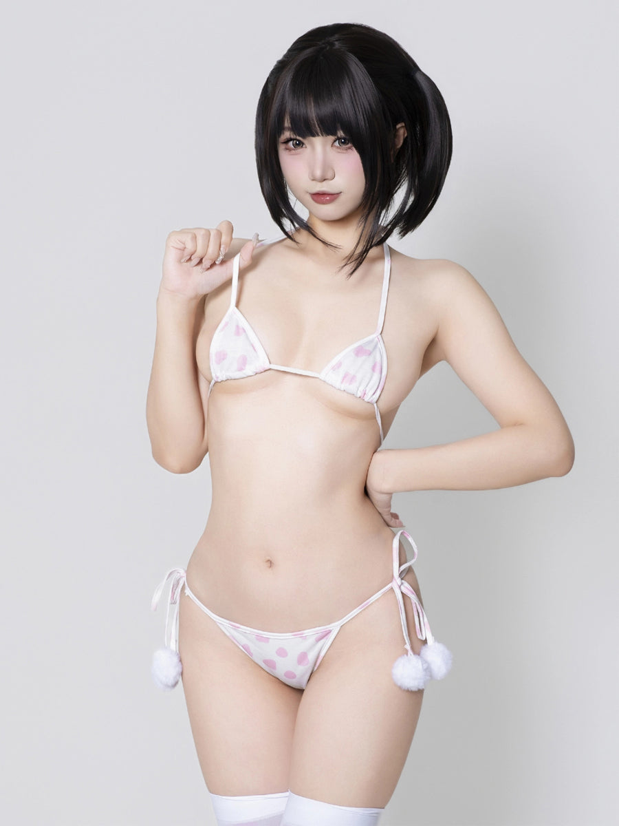Kawaii Cow Lingerie Set - Costume Inspire