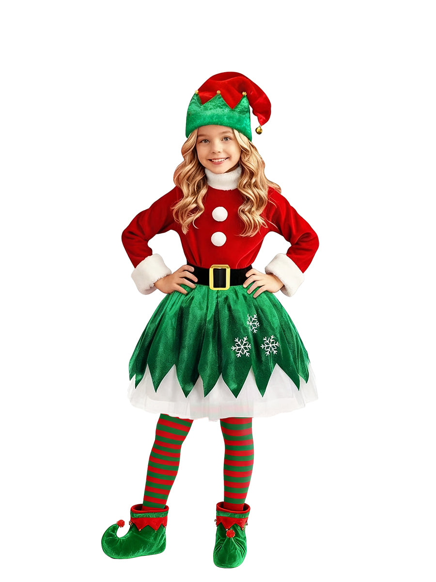 Costume Inspire Kids Christmas Elf Costume