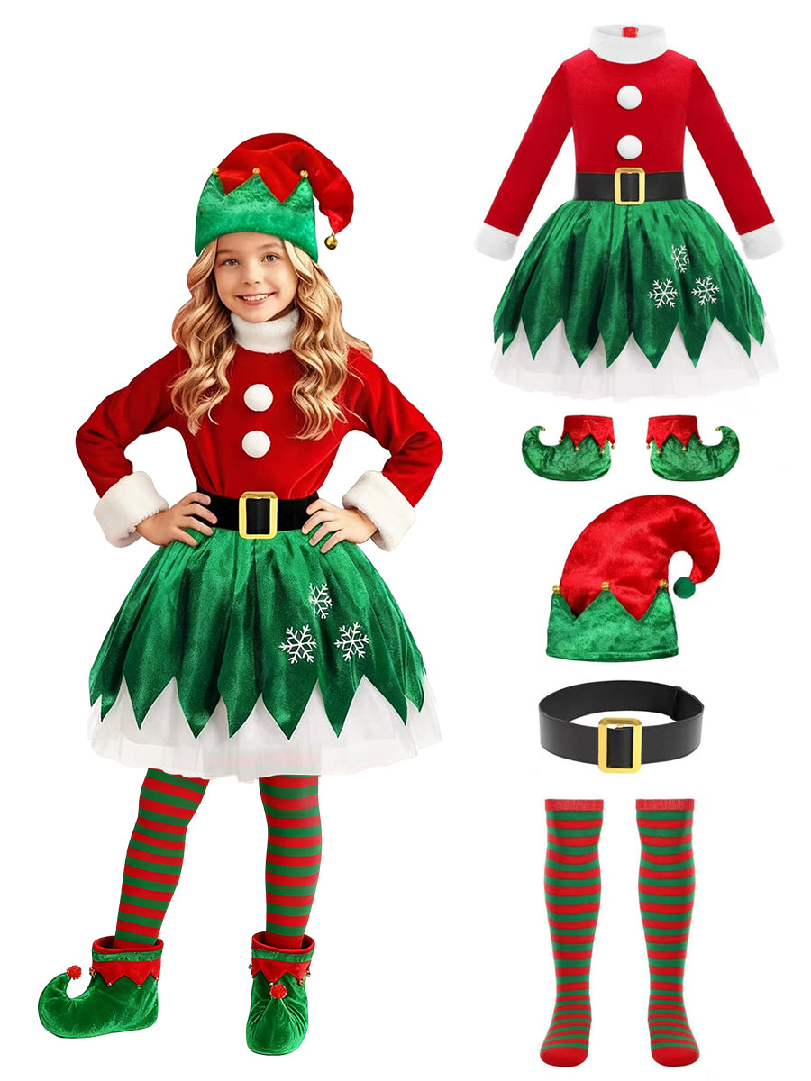 Costume Inspire Kids Christmas Elf Costume