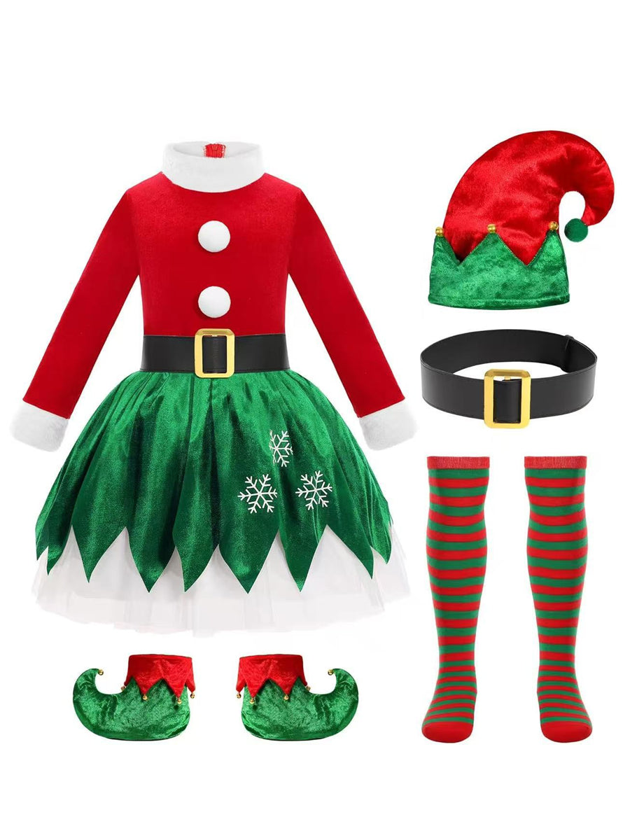 Costume Inspire Kids Christmas Elf Costume