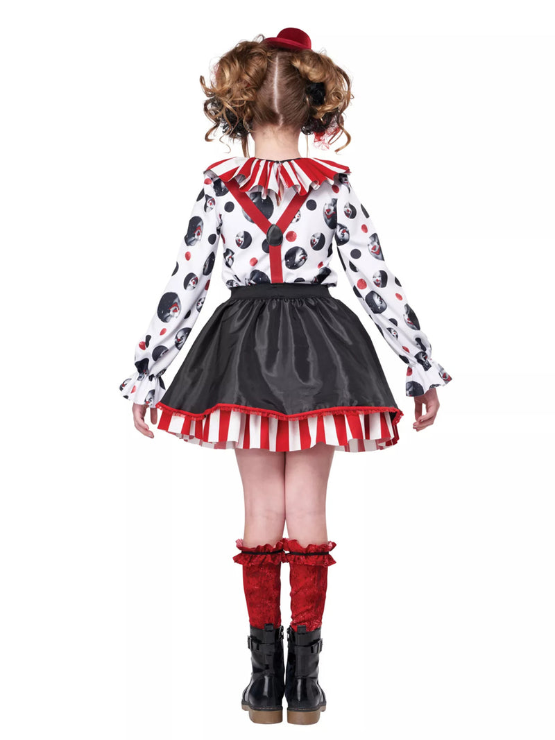 Costume Inspire Kids Creepy Clown Costume