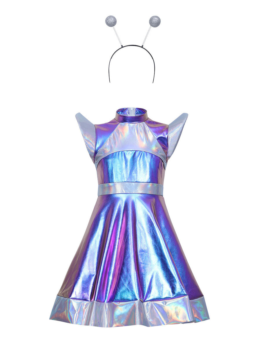 Costume Inspire Kids Holographic Alien Costume