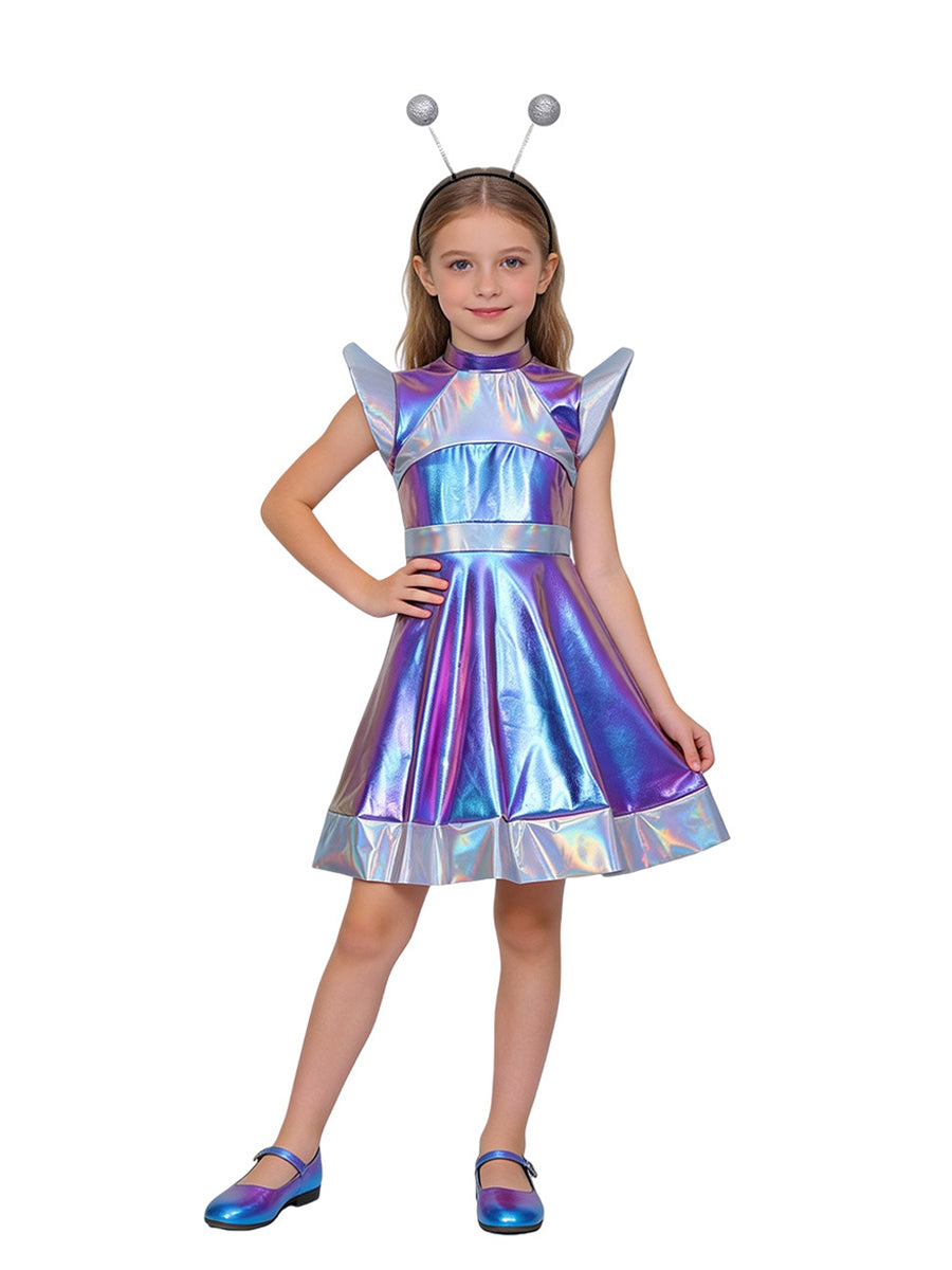 Costume Inspire Kids Holographic Alien Costume