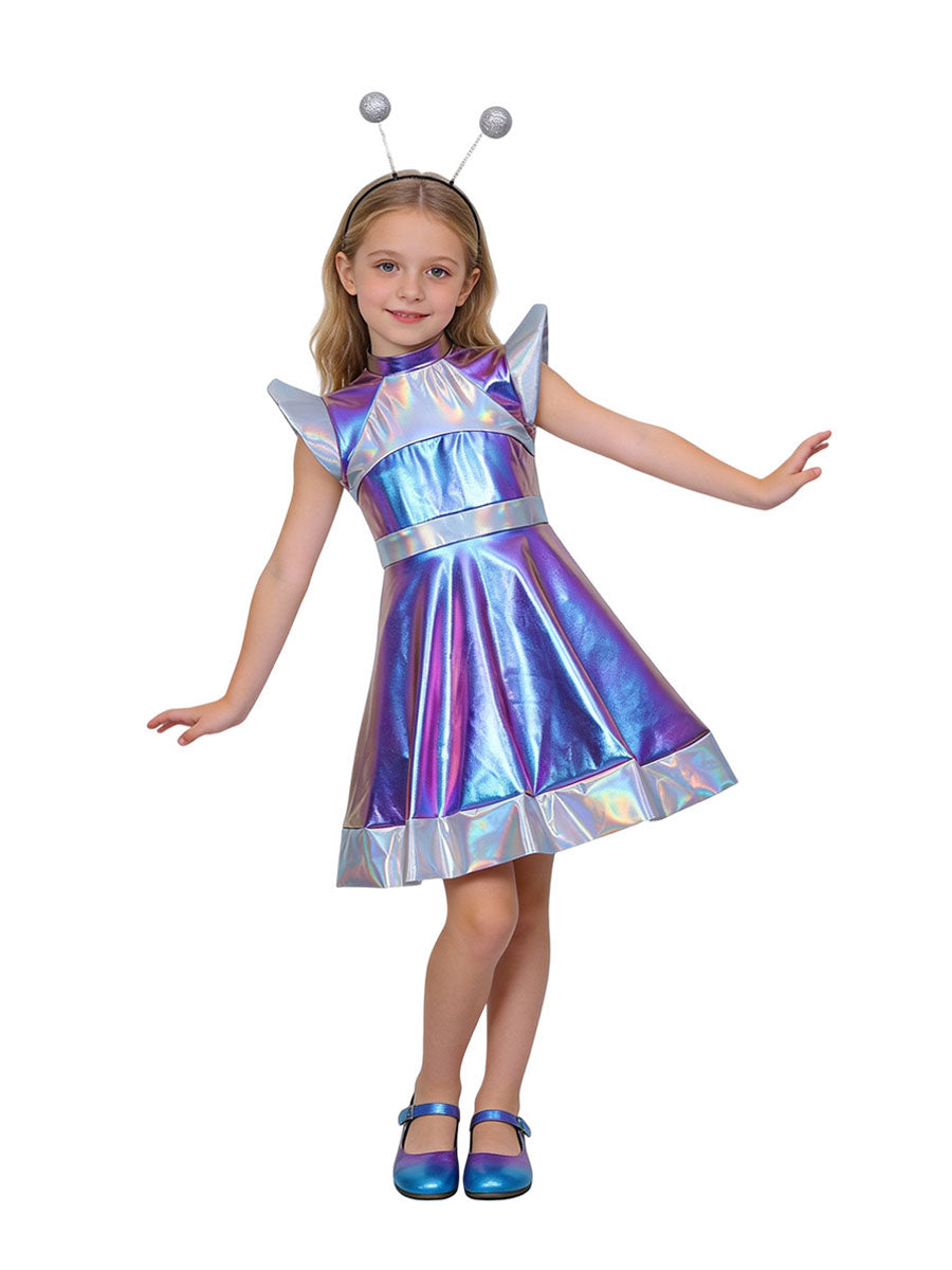 Costume Inspire Kids Holographic Alien Costume
