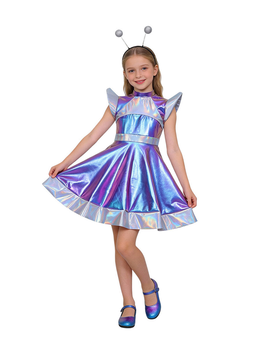 Costume Inspire Kids Holographic Alien Costume