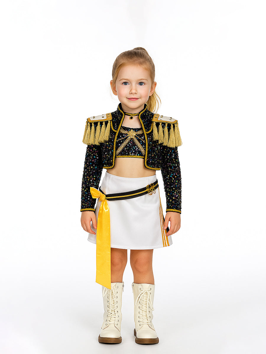 Costume Inspire Kids KPop Demon Hunters Mira Golden Costume