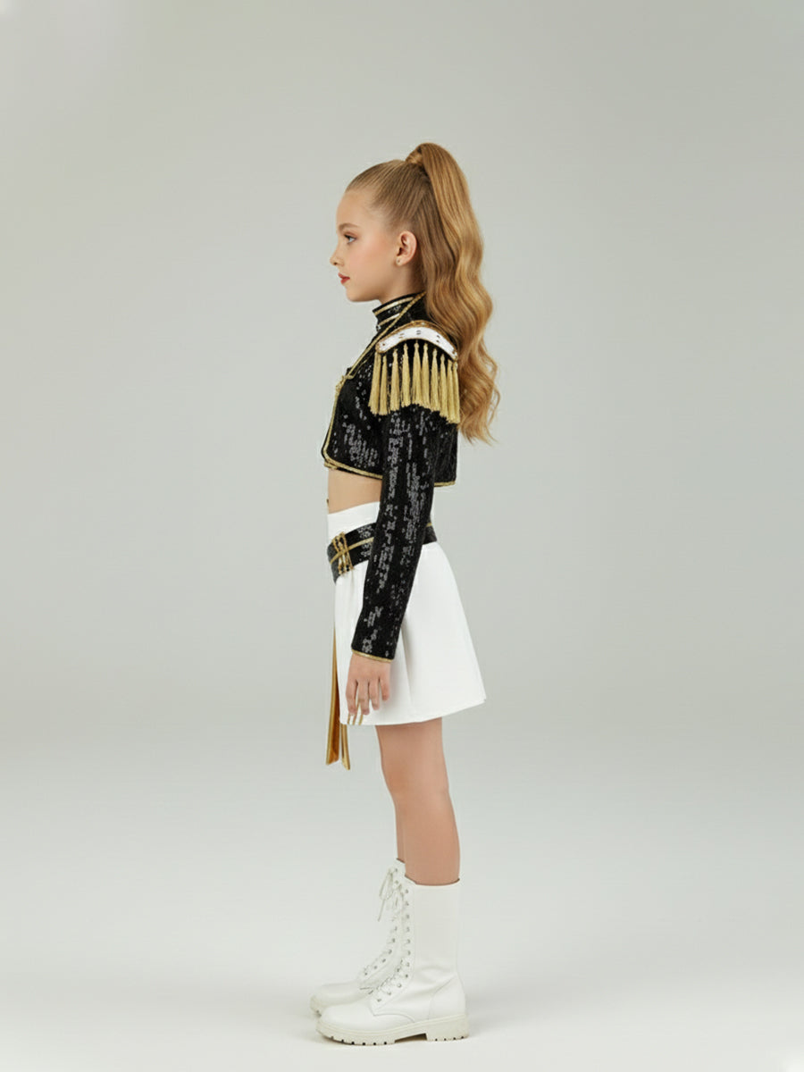 Costume Inspire Kids KPop Demon Hunters Mira Golden Costume