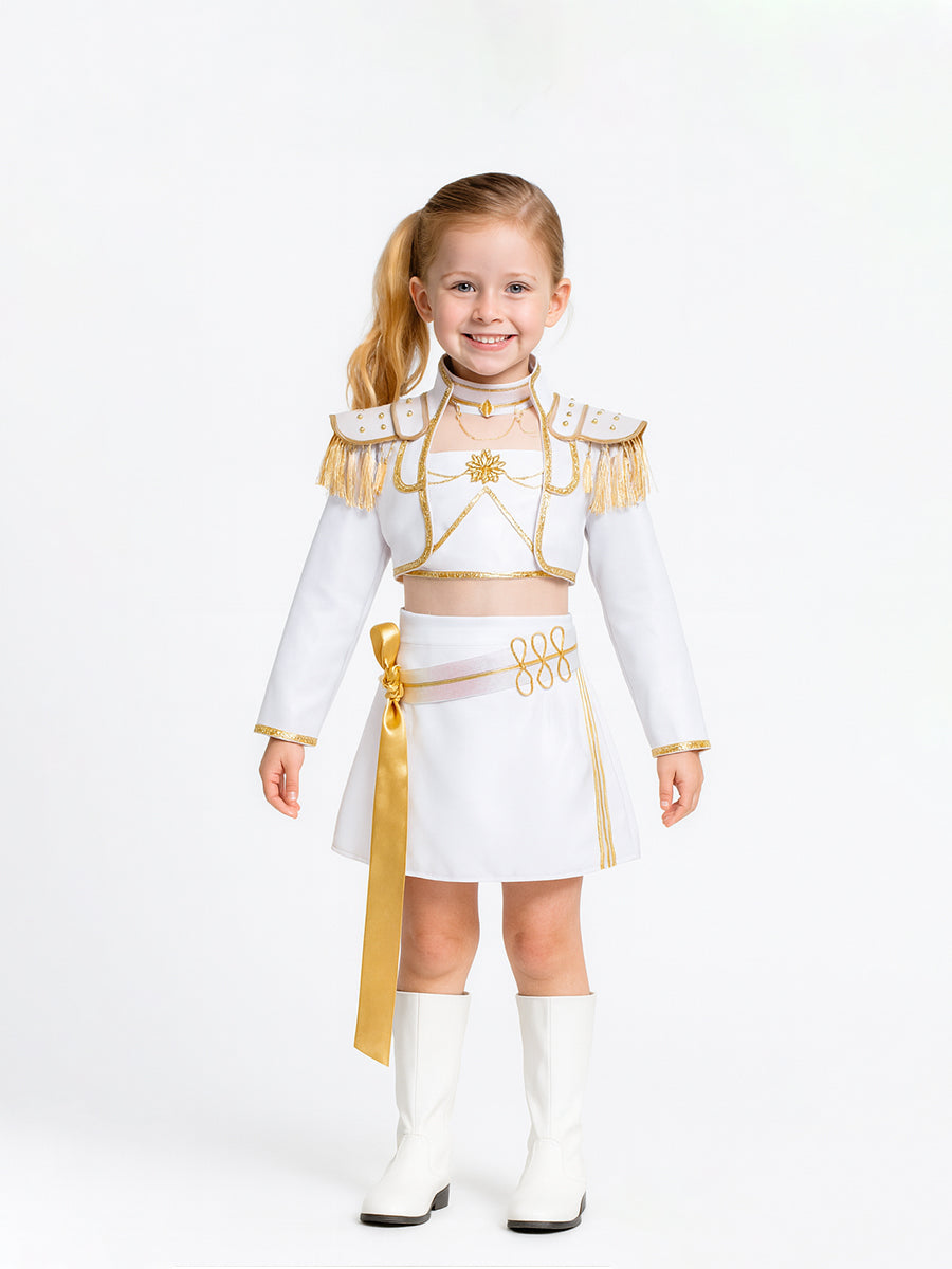 Costume Inspire Kids KPop Demon Hunters Mira White Costume