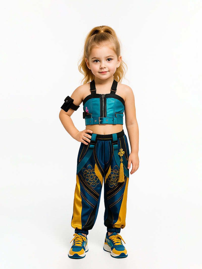 Costume Inspire Kids KPop Demon Hunters Zoey Costume
