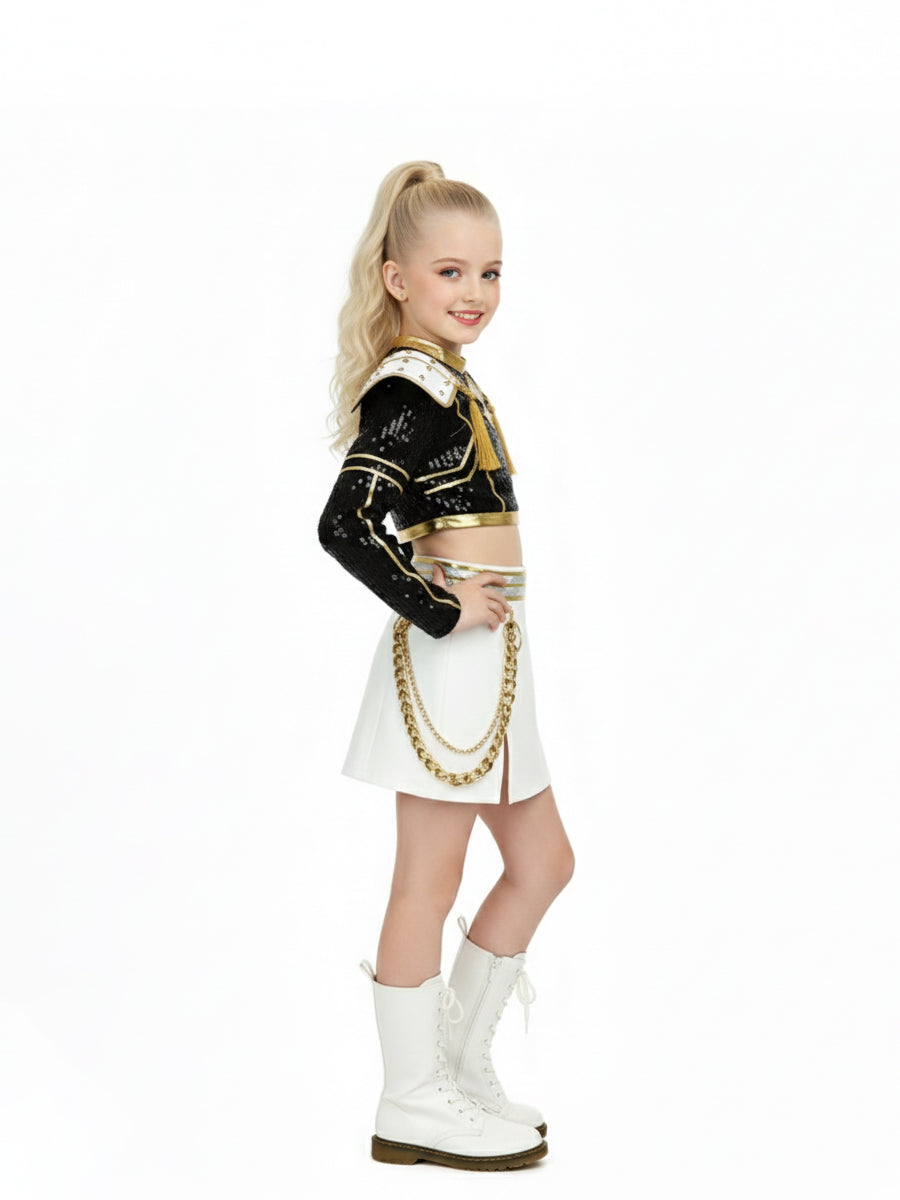 Costume Inspire Kids KPop Demon Hunters Zoey Golden Costume