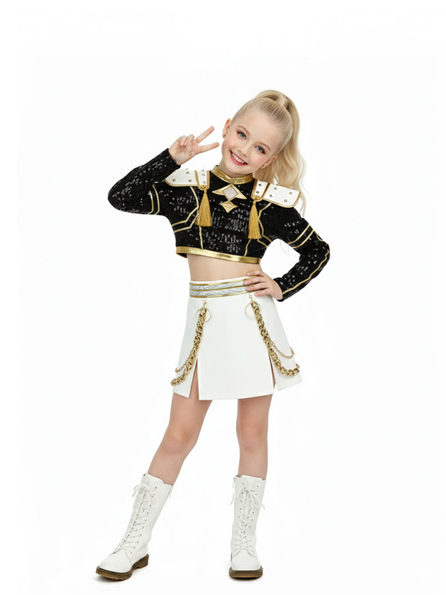 Costume Inspire Kids KPop Demon Hunters Zoey Golden Costume