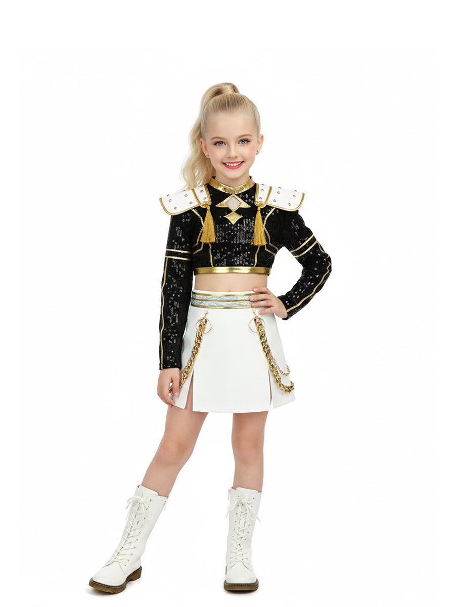 Costume Inspire Kids KPop Demon Hunters Zoey Golden Costume
