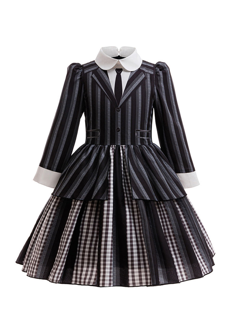 Costume Inspire Kids Wednesday Addams Costume