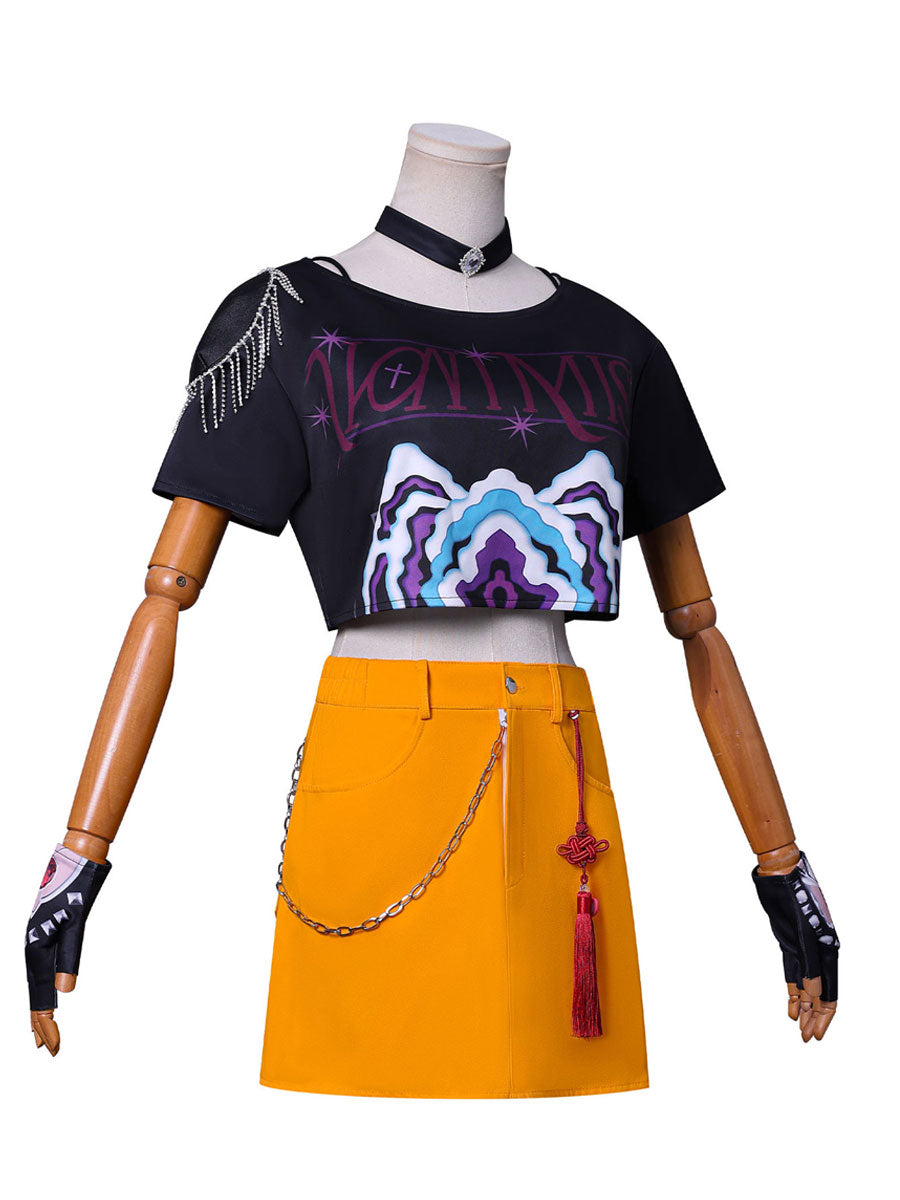 Costume Inspire KPop Demon Hunters Mira Costume