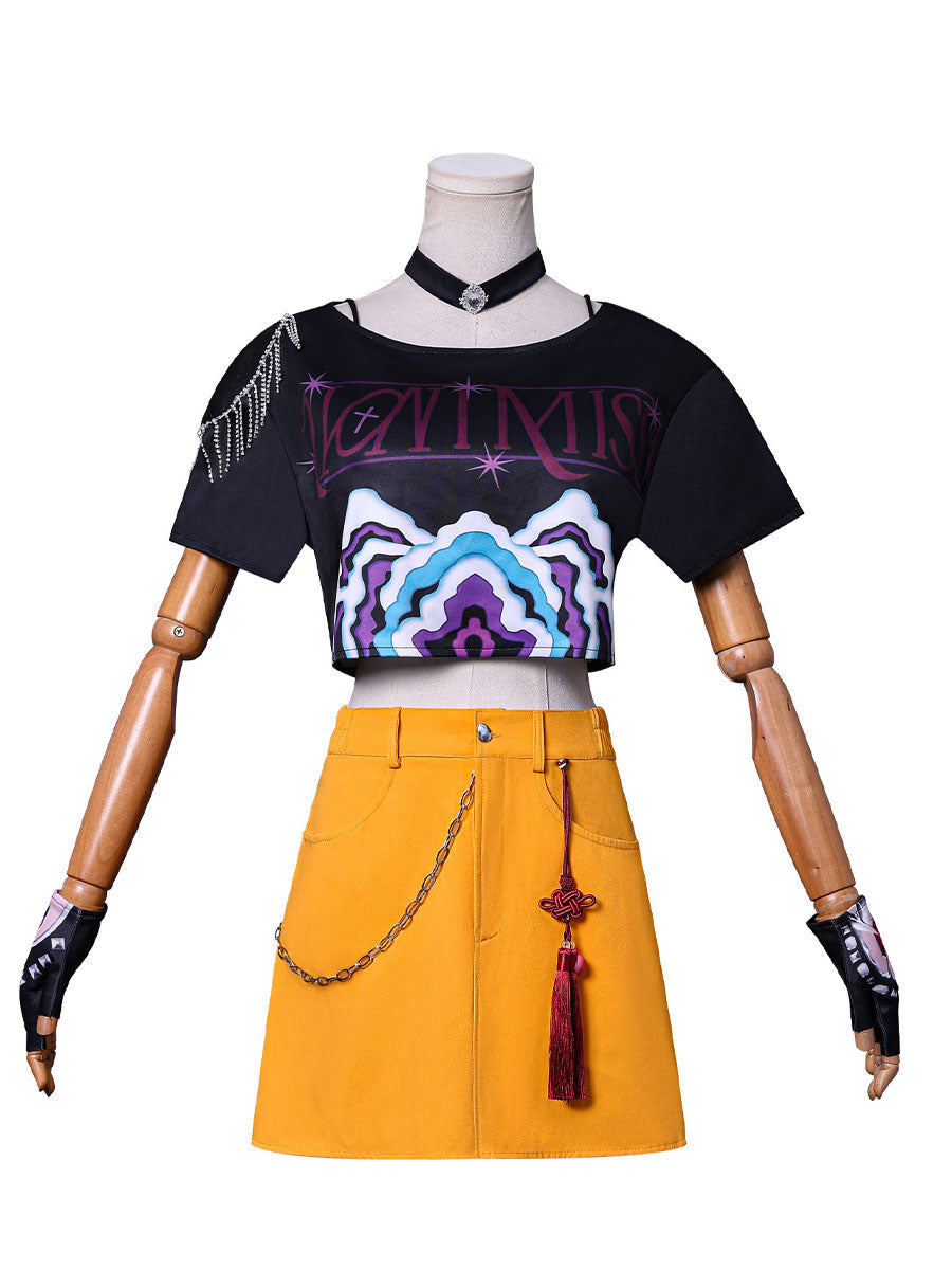 Costume Inspire KPop Demon Hunters Mira Costume