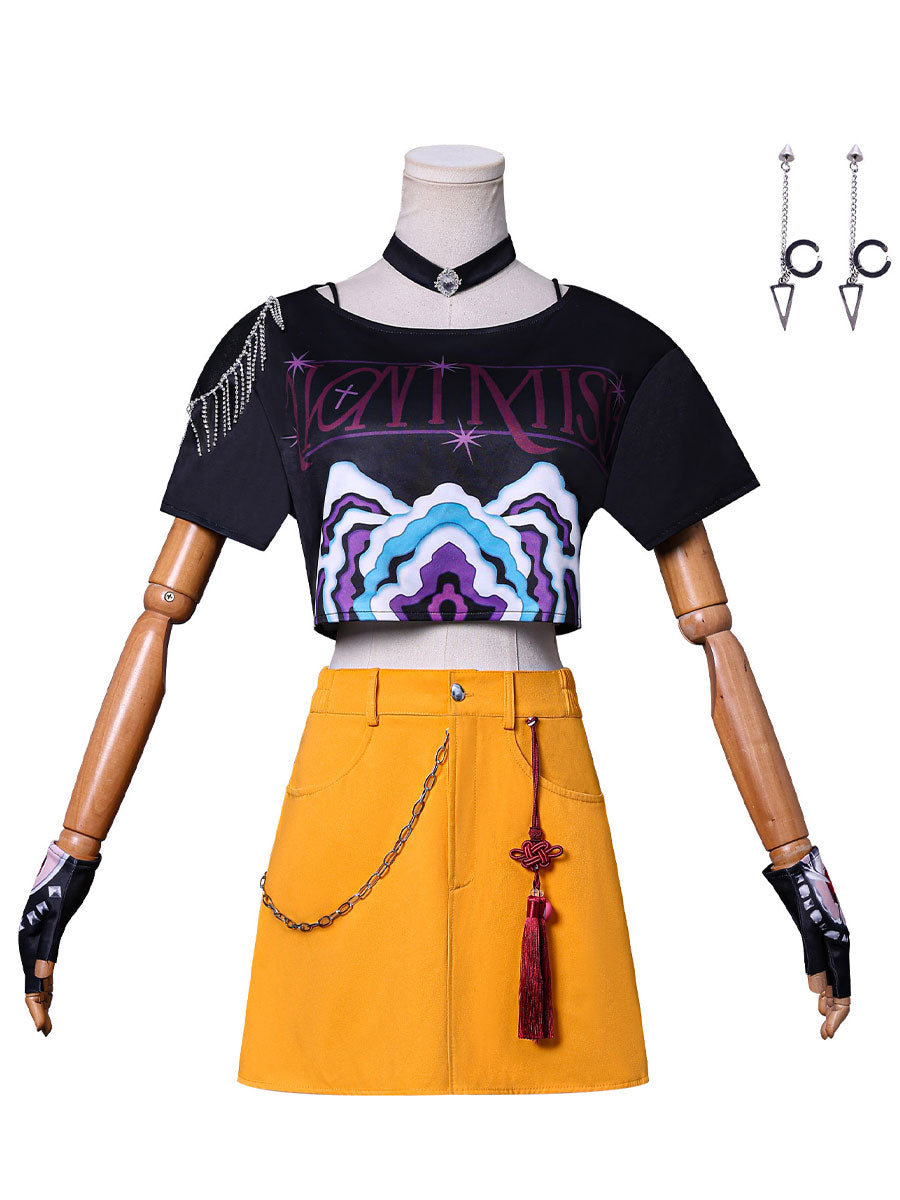 Costume Inspire KPop Demon Hunters Mira Costume