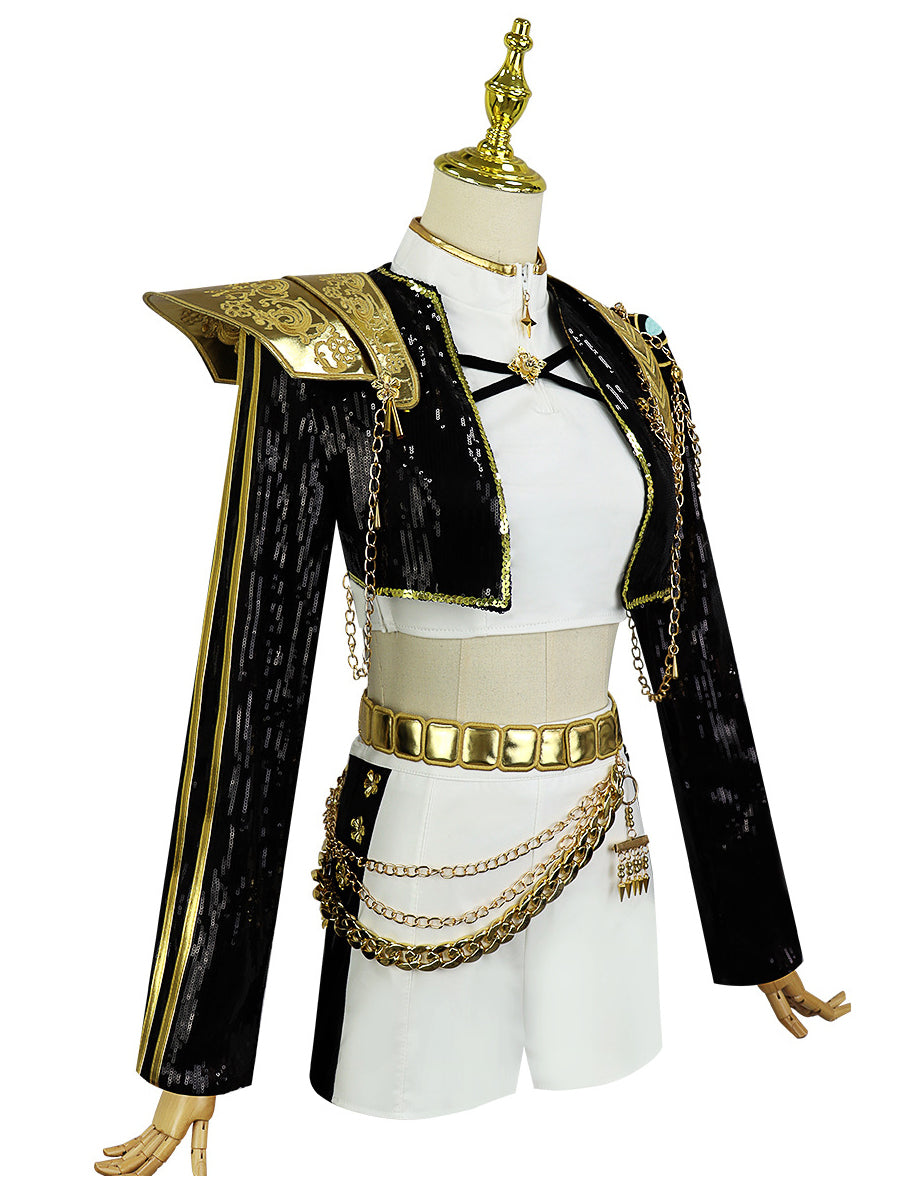 Costume Inspire KPop Demon Hunters Rumi Golden Costume