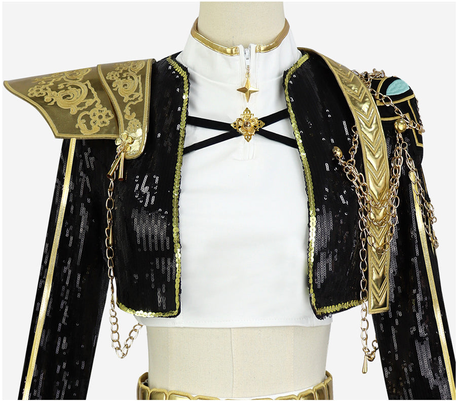 Costume Inspire KPop Demon Hunters Rumi Golden Costume