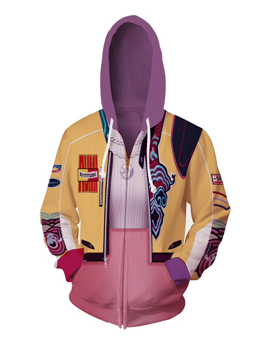 Costume Inspire KPop Demon Hunters Rumi Hoodie