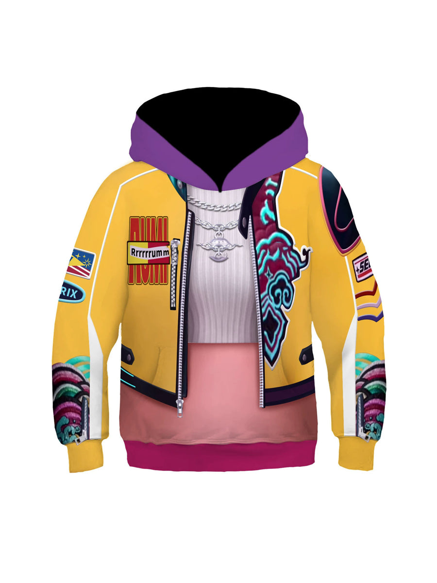 Costume Inspire KPop Demon Hunters Rumi Hoodie
