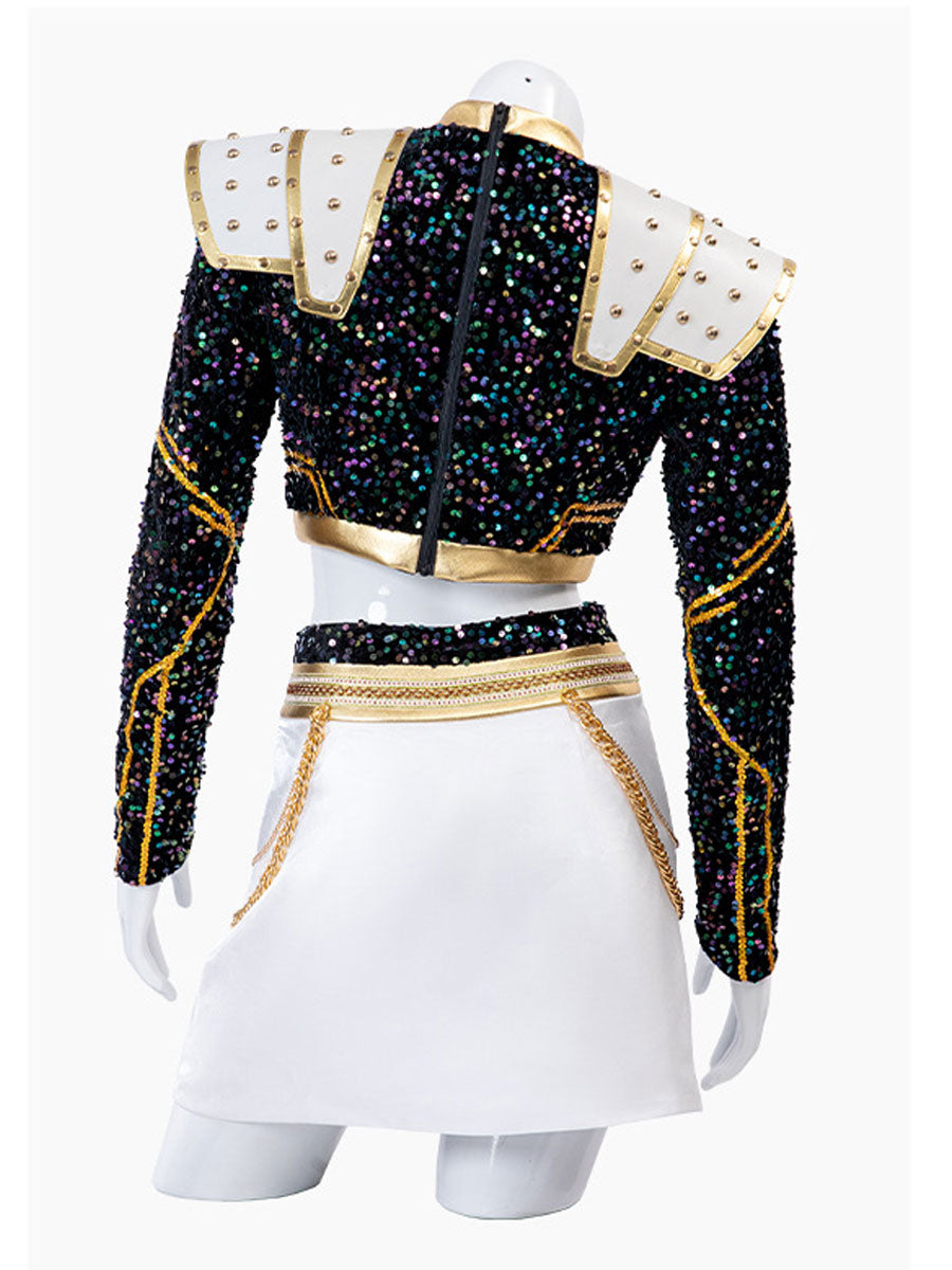 Costume Inspire KPop Demon Hunters Zoey Golden Costume