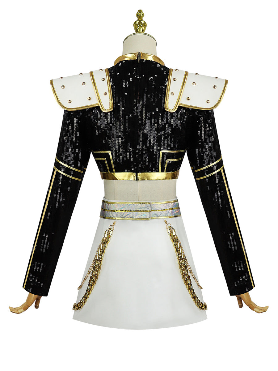 Costume Inspire KPop Demon Hunters Zoey Golden Costume