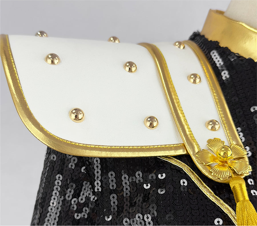 Costume Inspire KPop Demon Hunters Zoey Golden Costume