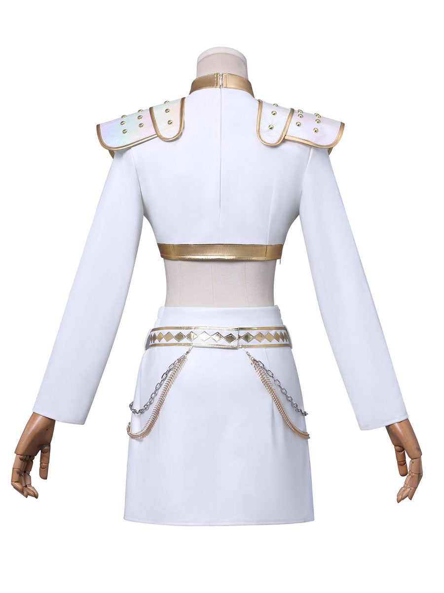 ostume Inspire KPop Demon Hunters Zoey White Costume