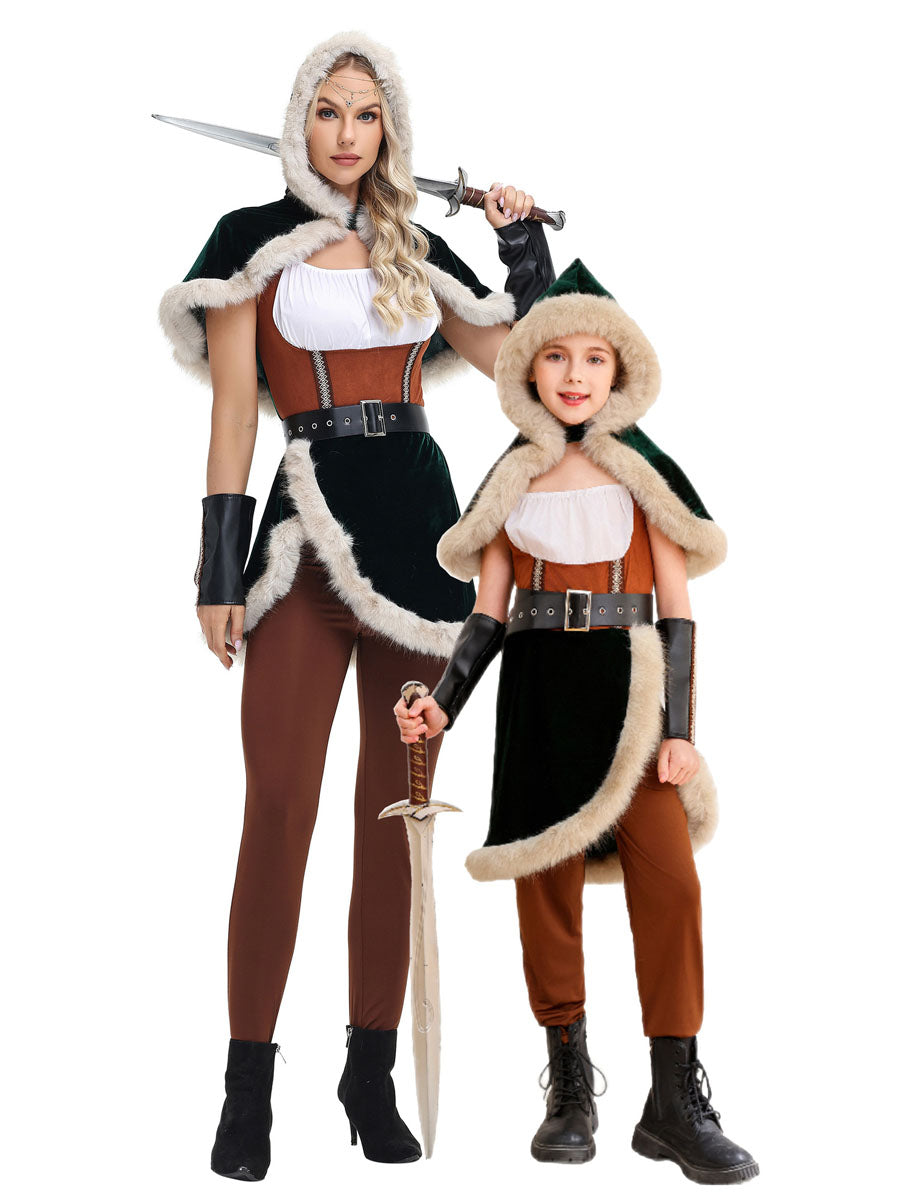 Costume Inspire Matching Mother Daughter Medieval Warrior Costume