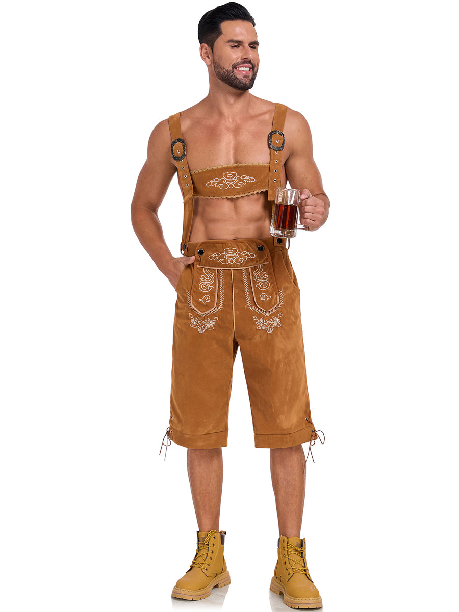 Men's Lederhosen Oktoberfest Costume