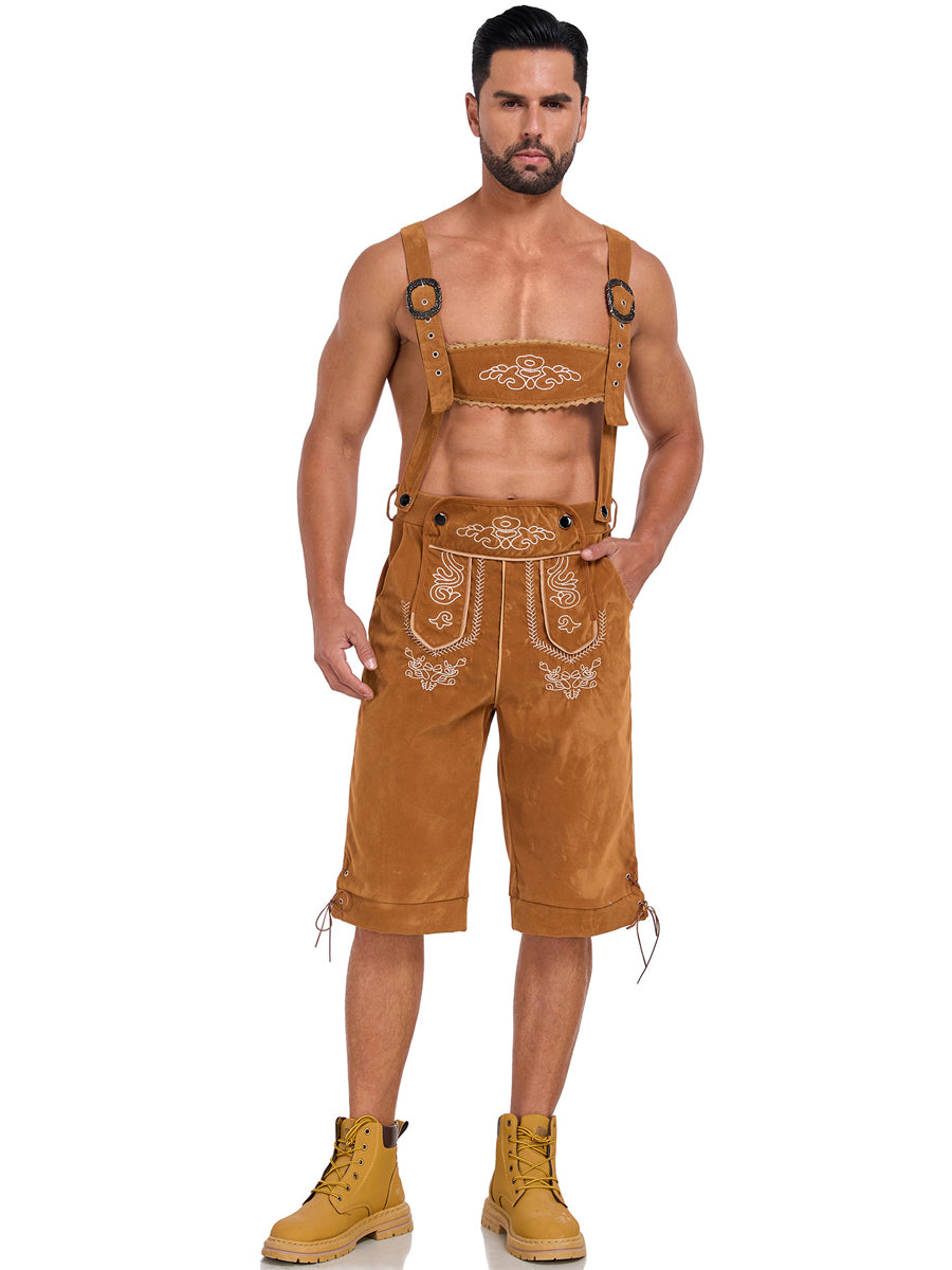 Men's Lederhosen Oktoberfest Costume