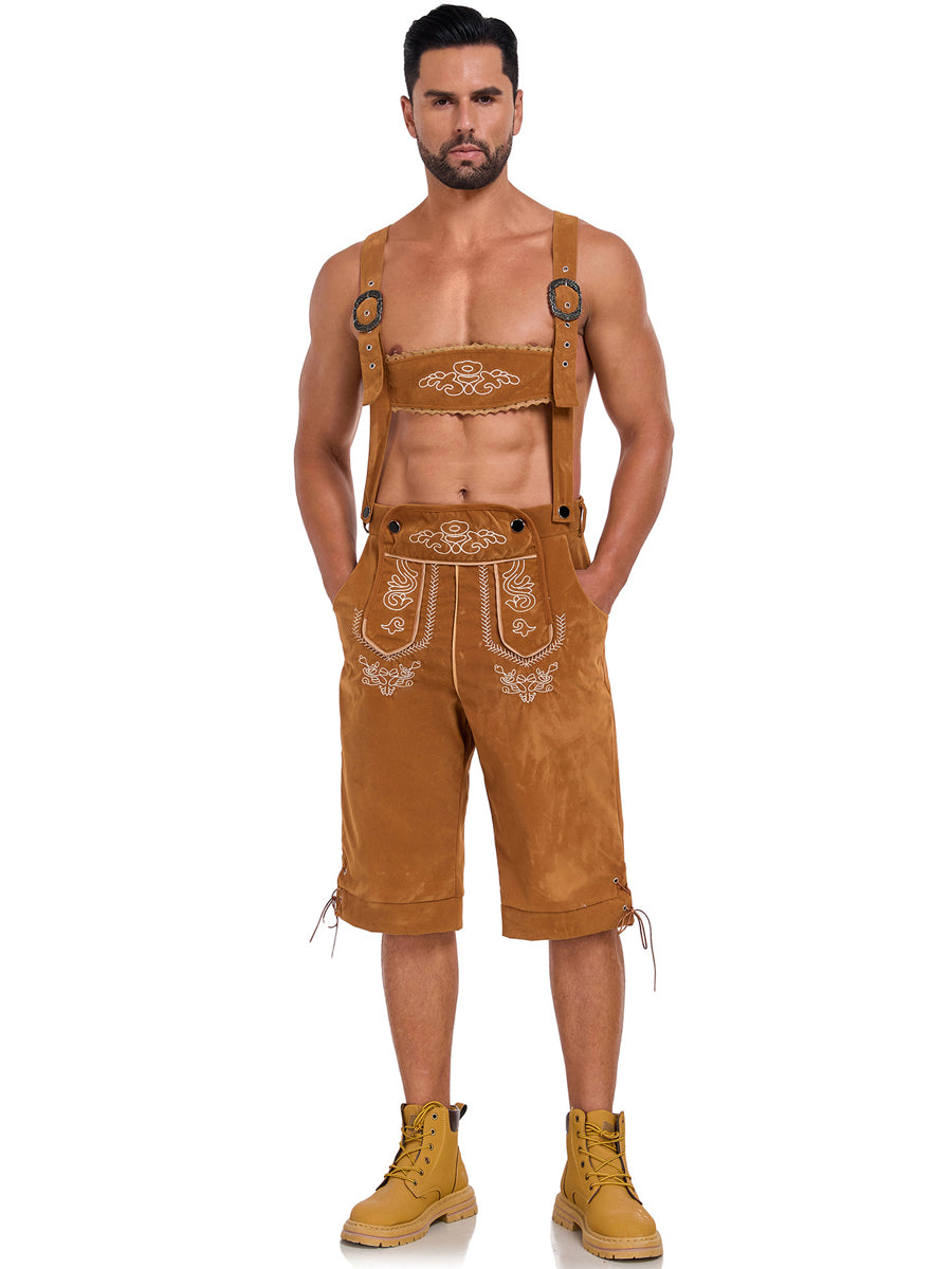 Men's Lederhosen Oktoberfest Costume