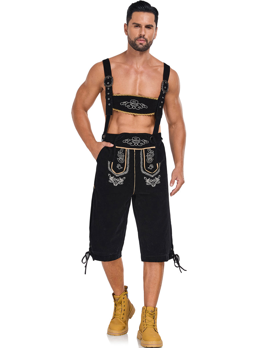 Men's Lederhosen Oktoberfest Costume