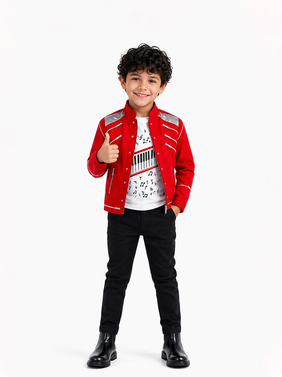 Michael Jackson Beat It Costume for Kids - Costume Inspire