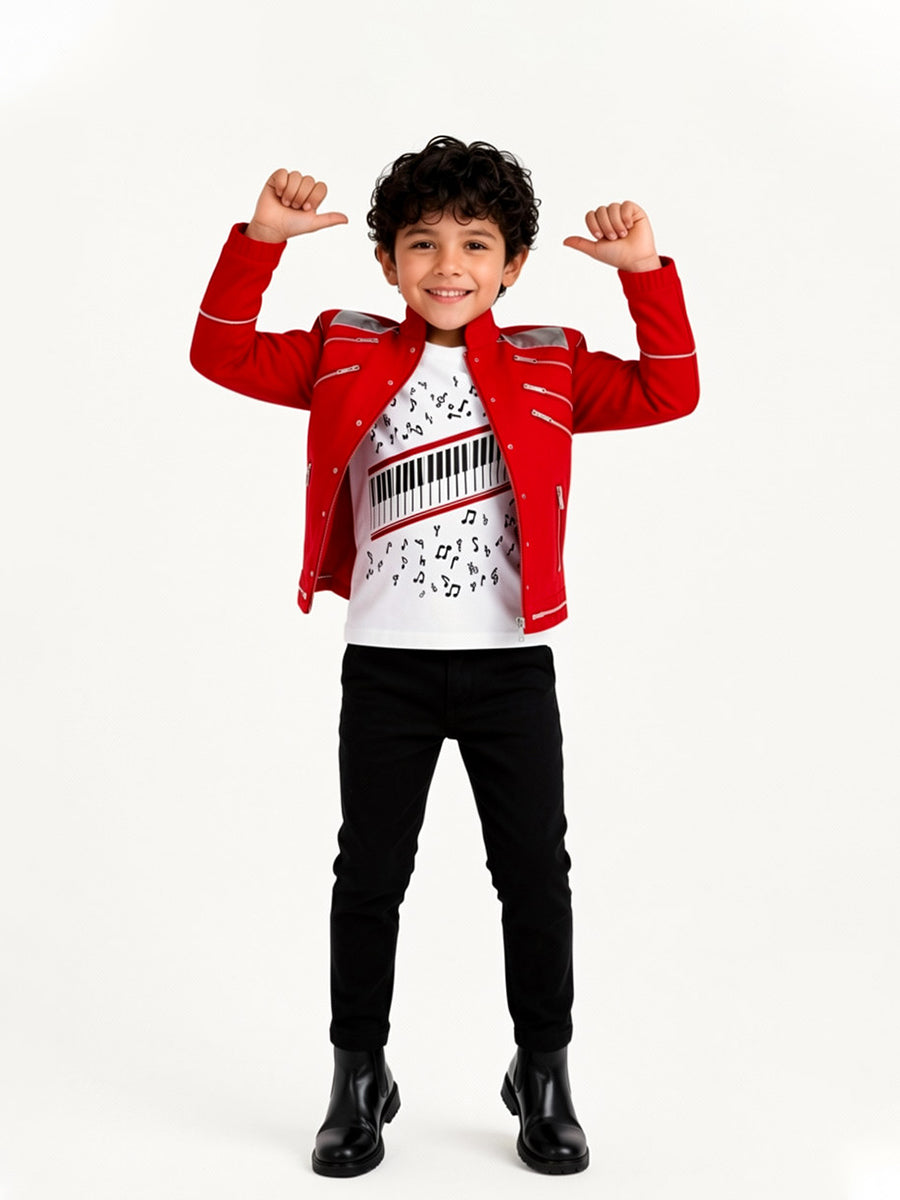 Michael Jackson Beat It Costume for Kids - Costume Inspire