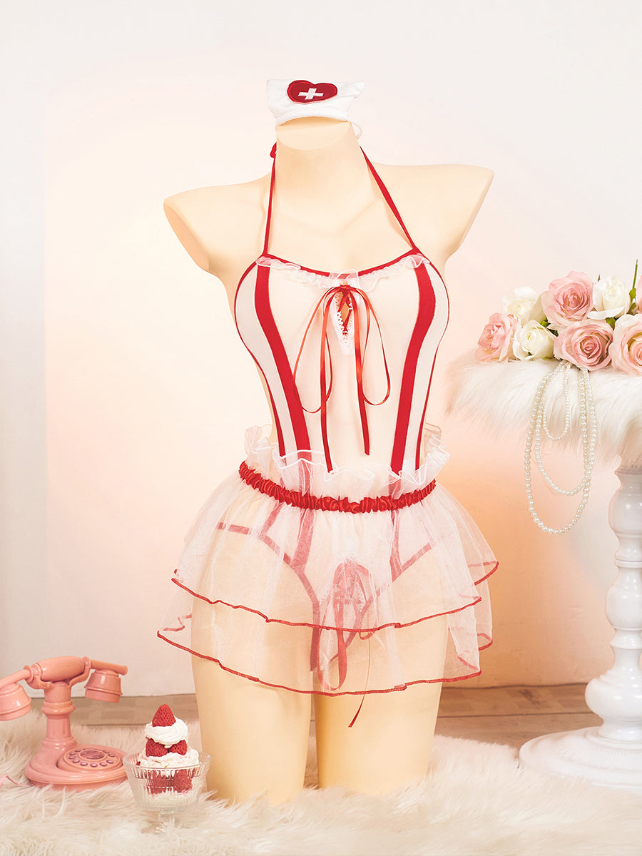 Naughty Nurse Roleplay Lingerie Costume - Costume Inspire