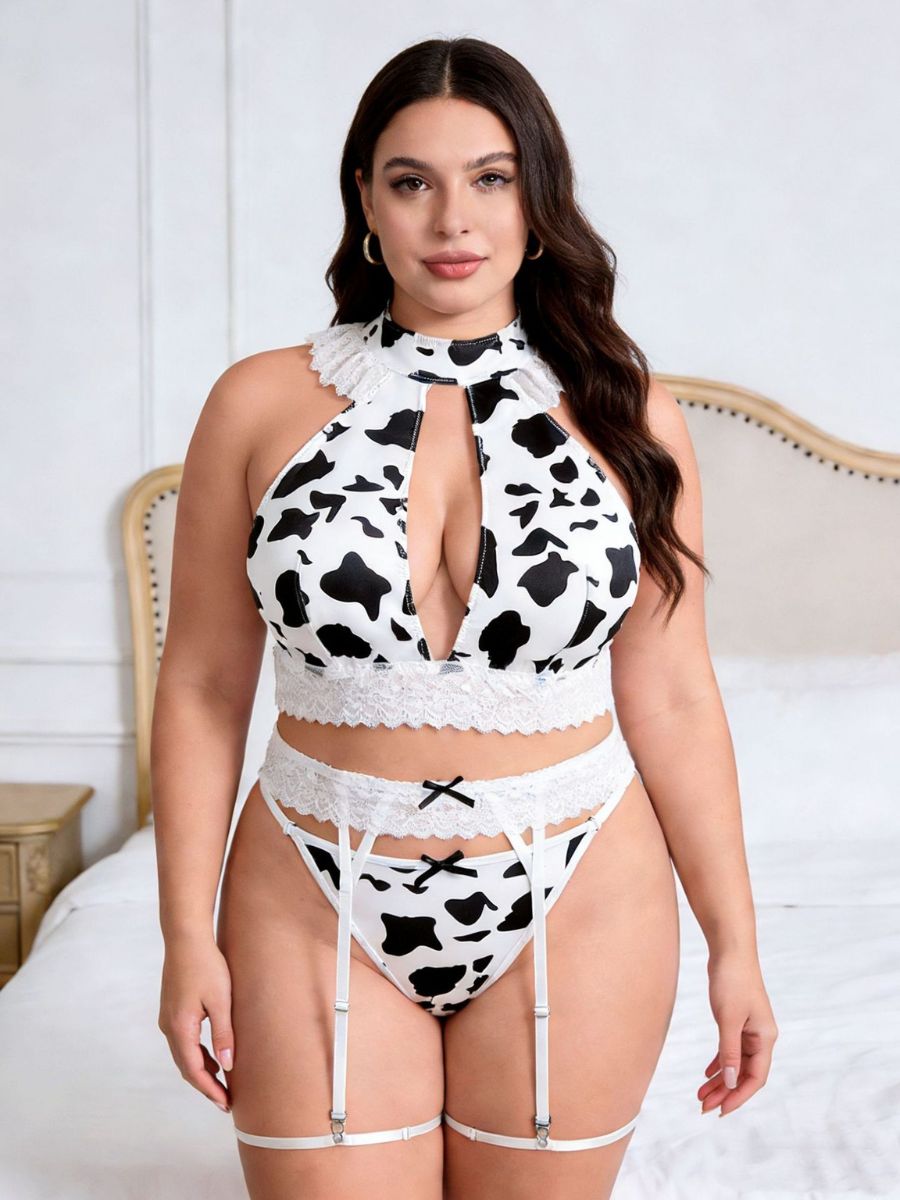 Costume Inspire Plus Size Cow Lingerie Costume