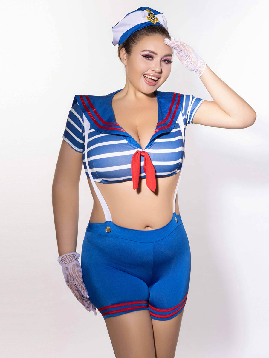 Costume Inspire Plus Size Sexy Sailor Costume