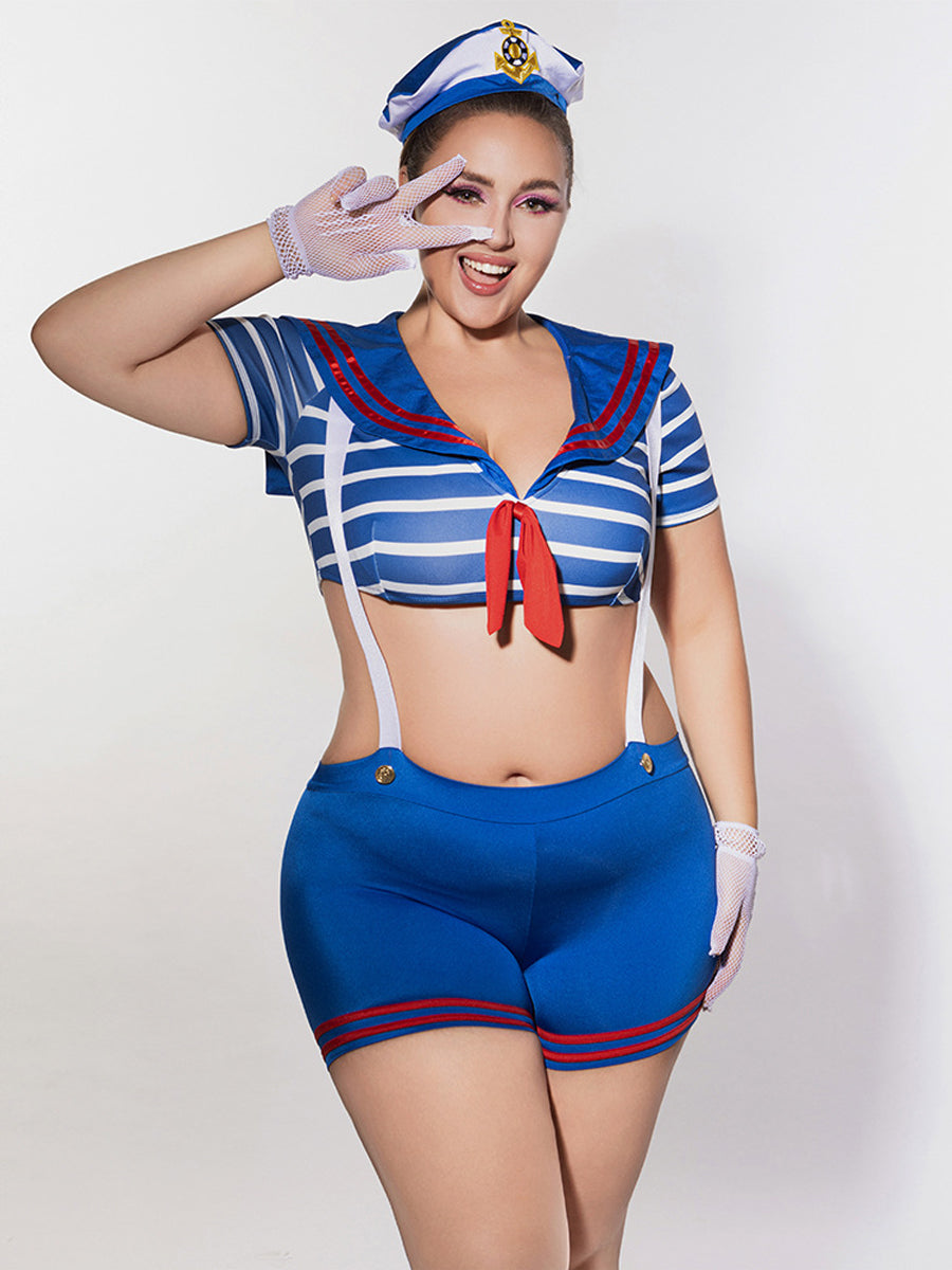 Costume Inspire Plus Size Sexy Sailor Costume