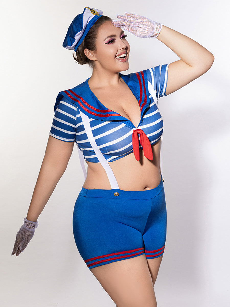 Costume Inspire Plus Size Sexy Sailor Costume