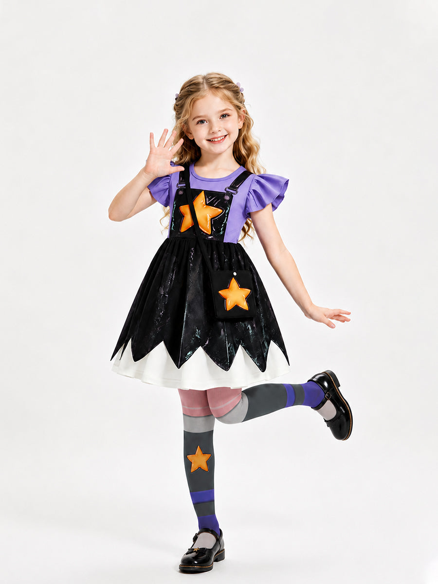 Poppy Playtime Chapter 5 Lily Love Braids Costume for Kids - Costume Inspire 