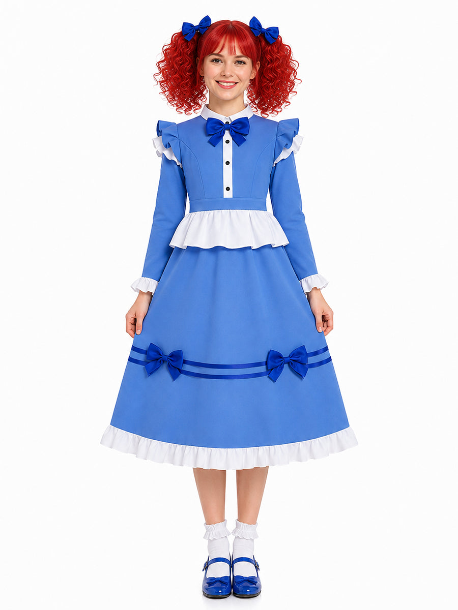 Poppy Playtime Poppy Doll Cosplay Costume for Adults - Costume Inspire