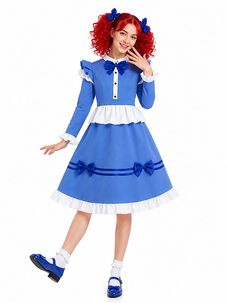 Poppy Playtime Poppy Doll Cosplay Costume for Adults - Costume Inspire