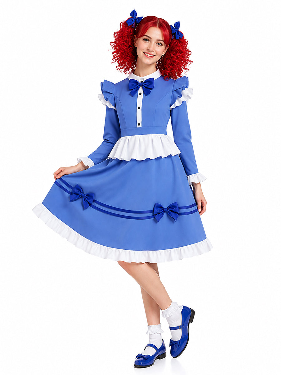Poppy Playtime Poppy Doll Cosplay Costume for Adults - Costume Inspire