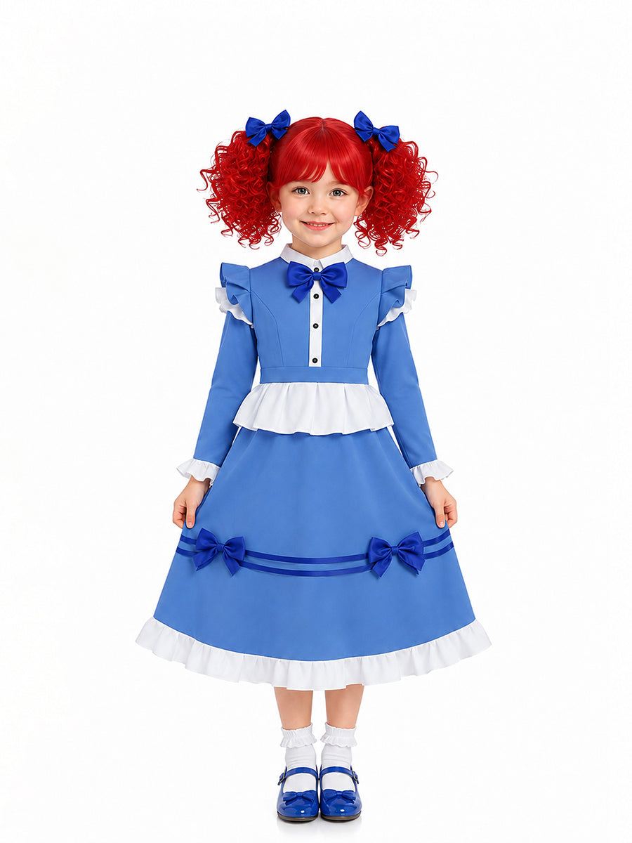 Poppy Playtime Poppy Doll Cosplay Costume for Kids - Costume Inspire