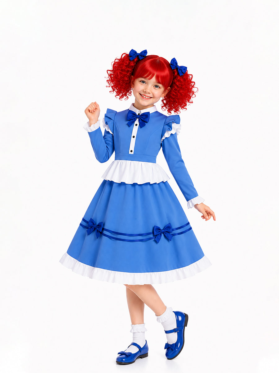 Poppy Playtime Poppy Doll Cosplay Costume for Kids - Costume Inspire