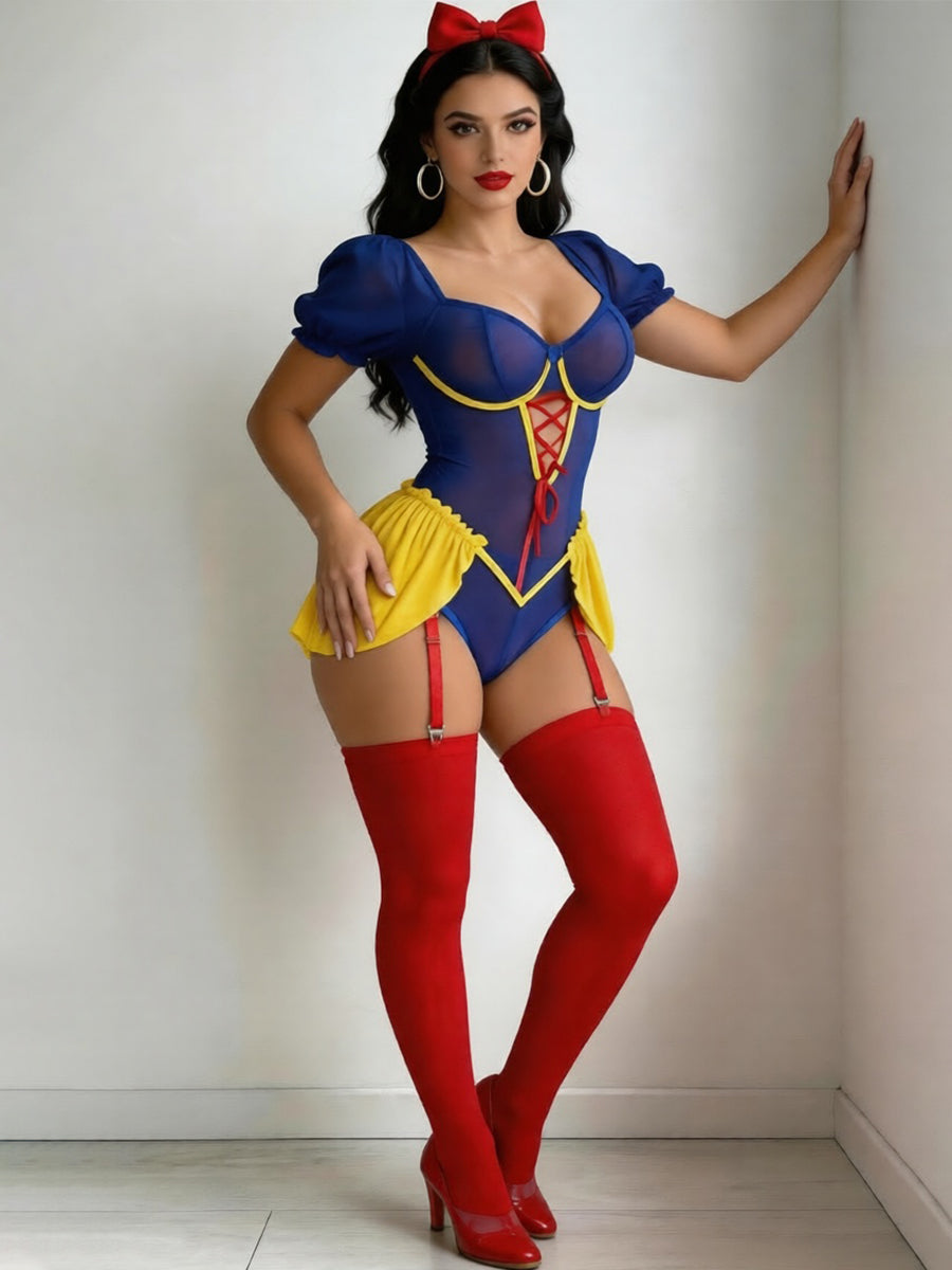 Princess Snow White Cosplay Lingerie - Costume Inspire