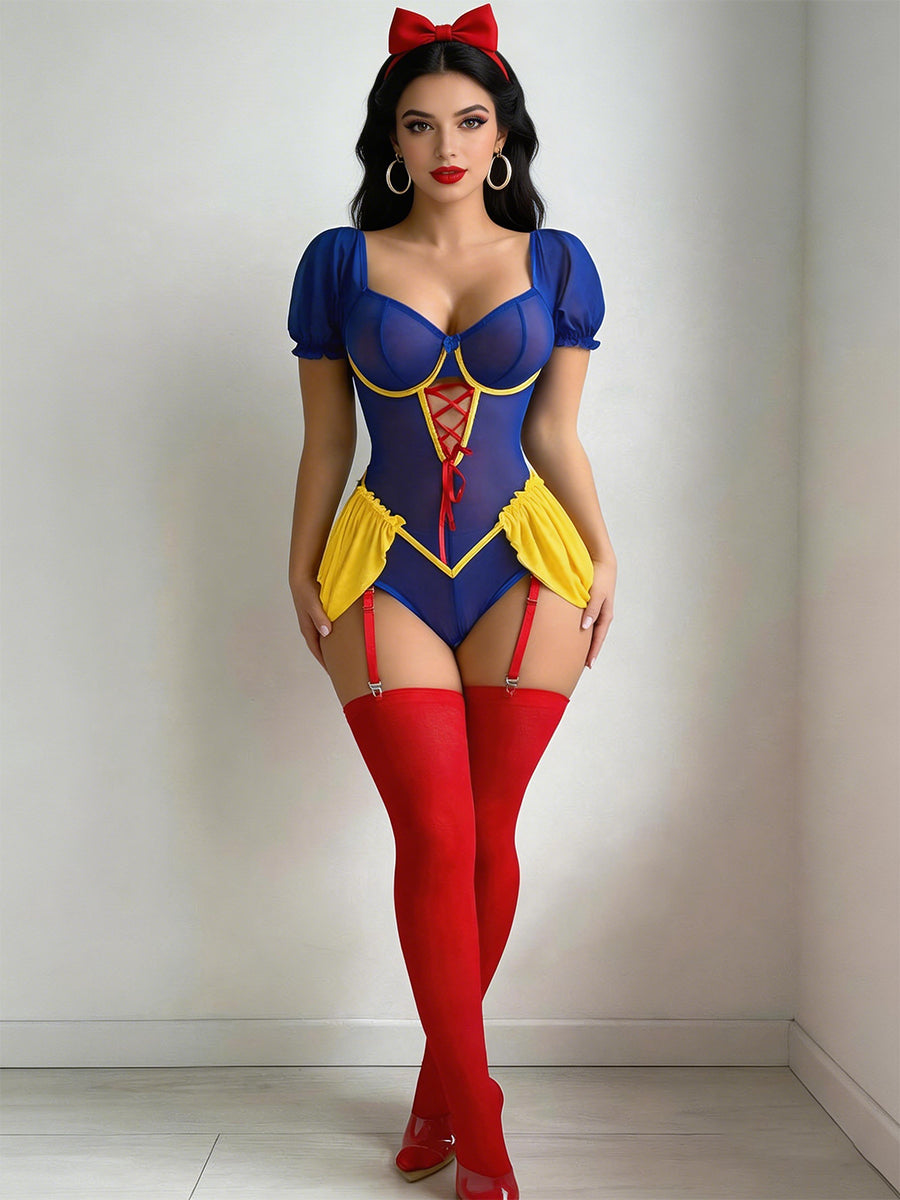 Princess Snow White Cosplay Lingerie - Costume Inspire