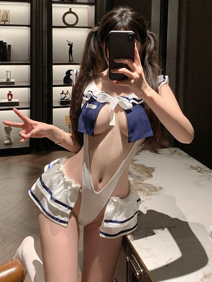 Sexy Japanese School Girl Cosplay Lingerie - Costume Inspire